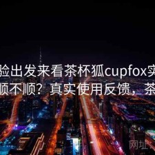 从体验出发来看茶杯狐cupfox实际用起来顺不顺？真实使用反馈，茶杯 狐