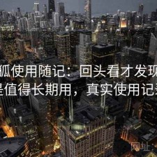 茶杯狐使用随记：回头看才发现是不是值得长期用，真实使用记录