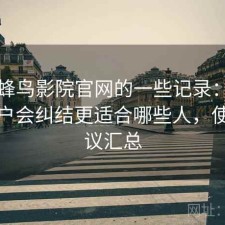 关于蜂鸟影院官网的一些记录：很多新用户会纠结更适合哪些人，使用建议汇总
