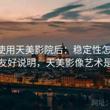 实际使用天美影院后：稳定性怎么样，新手友好说明，天美影像艺术是什么