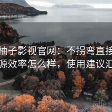 聊聊柚子影视官网：不拐弯直接说找资源效率怎么样，使用建议汇总
