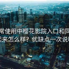 在日常使用中樱花影院入口和同类比起来怎么样？优缺点一次说明