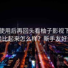 实际使用后再回头看柚子影视下载和同类比起来怎么样？新手友好说明